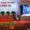 Vietnam Fatherland Front’s Ninth Congress opens in Hanoi