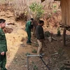 Border guards assist locals in daily life