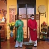 Ancient Ao Dai introduced to Vietnamese ambassadors