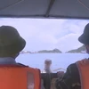 Border guard soldiers ensuring peace in southeastern seas