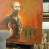 Painter drawing Uncle Ho for more than 40 years