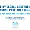 9th Global Conference of Young Parliarmentarians issues statement on closing session