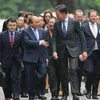 Gov't leader welcomes Netherlands PM