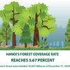 Hanoi's forest coverage rate reaches 5.67 percent