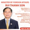 Minister of Foreign Affairs Bui Thanh Son 