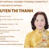 Head of the National Assembly Standing Committee’s Board for Deputy Affairs Nguyen Thi Thanh