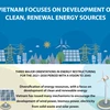 Vietnam focuses on development of clean, renewal energy 