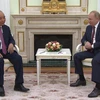 President holds talks with Russian counterpart