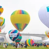 Hot air balloons dot skies in festival over capital Hanoi 