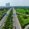 Hanoi greening urban roads