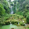 Nang Tien Waterfall splendid amid Northwest forests