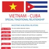 Vietnam, Cuba treasure special friendship