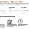 Symbol of Vietnam - Laos friendship