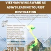 Vietnam named Asia's leading tourist destination