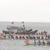 Boat race festival on Ly Son Island