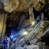 Exploring the Nam Son Cave system in Hoa Binh province