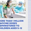 More than 1 million vaccine doses administered to children aged 5-12