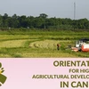 Orientations for high-tech agricultural development in Can Tho