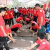 Clay firecracker festival in Hai Duong