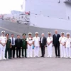 Italian naval ship visits Ho Chi Minh City