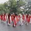 Zumba dance in Ao Dai celebrates Hanoi Ao Dai Tourism Festival 2023