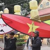 New Year celebrated with kite procession in Hanoi 