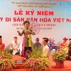 Vietnam cultural heritage day celebrated