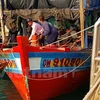 Thailand’s marine police capture Vietnamese fishing boats