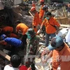 Indonesian President visits quake site