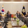 Top court official discusses boosting ties with RoK counterpart 