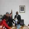 Party economic official visits Mozambique