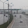 Trial starts on one expressway toll station