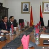 Party economic official visits Angola