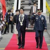 Japanese Prime Minister Shinzo Abe visits Philippines