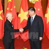 Leaders exchange messages on Vietnam-China ties anniversary