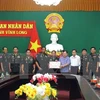 Cambodian Royal Guards extend New Year wishes to Vinh Long 