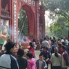 Hung Kings Temples full of worshippers on Lunar New Year