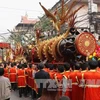 Dong Ky firecracker procession festival kicks off