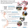 Major traditional festivals in 1st lunar month