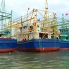 Binh Dinh hands over eight fishing ships to seamen