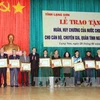 Lang Son: Volunteer experts honoured with Lao orders, medals