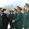 Border guards in Dien Bien commended for anti-crime, diplomatic efforts