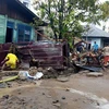Five killed, hundreds displaced in flash floods in Indonesia