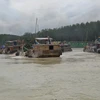 Four sand mining projects suspended in Dong Nai