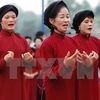 Phu Tho opens Xoan singing exhibition ahead of Hung Kings Temple Festival