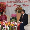 HCM City leaders congratulate Laotians on Bunpimay festival