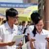 Students choose high school exams for university admissions