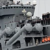 Russian naval ships call at Cam Ranh Port