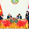 Vietnam, Laos issue joint statement