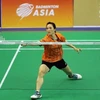 Top badminton player exits Asian championship